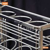 GIÁ ĐỂ CHAI LỌ TỦ DƯỚI GARIS GK02.25C