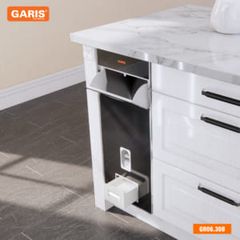 THÙNG GẠO MẶT KÍNH ĐEN TỦ DƯỚI GARIS GR06.30B