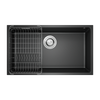 Chậu rửa bát âm Konox Naros 760S Black