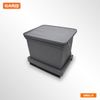 THÙNG RÁC ĐƠN TỦ DƯỚI GARIS GW03.16