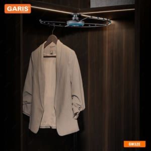 Giá xoay , treo góc tủ quần áo 1 tầng Garis GW32E