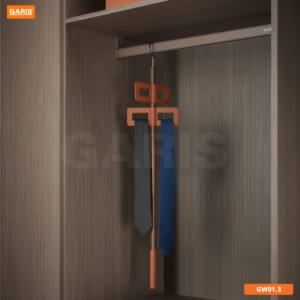 Cây treo cavat bọc da Garis GW01.3