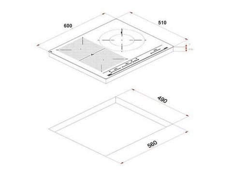 Bếp từ Teka IBC 63010 BK MSS