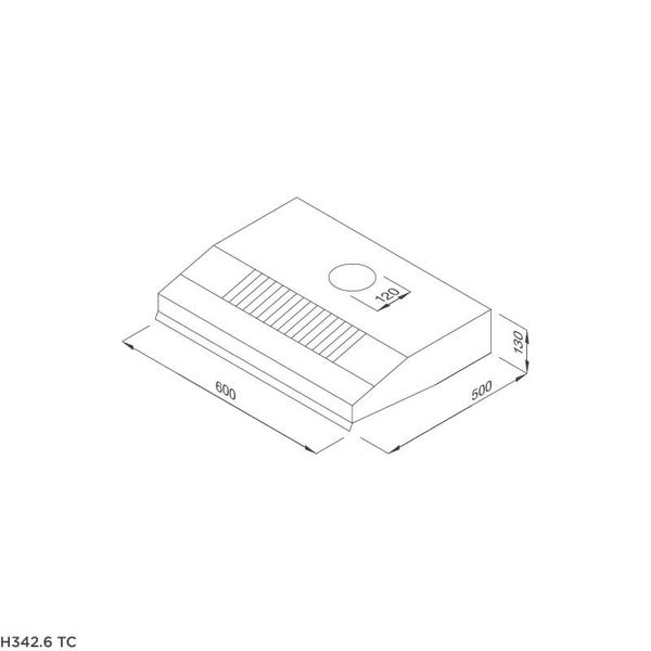 Hút mùi Malloca H342.6 TC