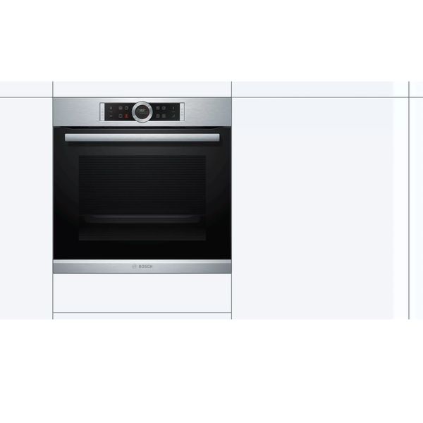 Lò nướng âm tủ Bosch HBG655BS1M Serie 8