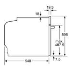 Lò nướng âm tủ Bosch HBG655BS1M Serie 8