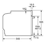 Lò nướng âm tủ Bosch HBG6764S6B Serie 8