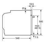 Lò nướng âm tủ Bosch HBS534BB0B Serie 4