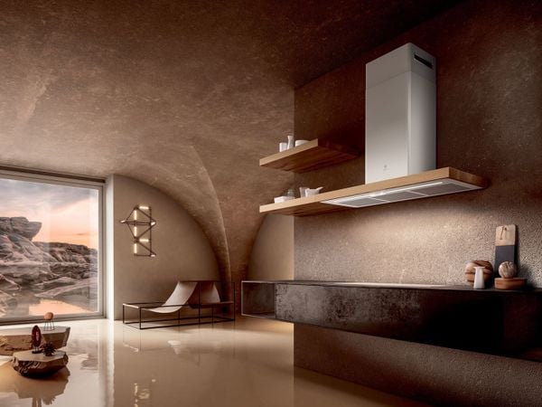 Hút mùi áp tường Elica BIO WH/A 90 ROVERE PRF0120966