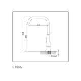 Vòi Rửa Chén Malloca K136A