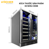 Tủ bảo quản tích hợp tủ Cigar Kocher KCWEU 3338