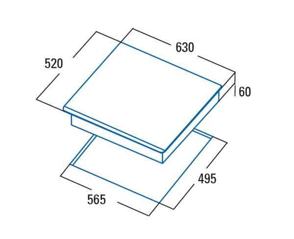 Bếp từ Cata INSB 6032 BK