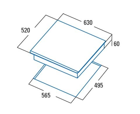 Bếp từ Cata INSB 6032 BK
