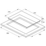 Bếp từ Fagor 5 vùng nấu 3IF-ZONE95AC