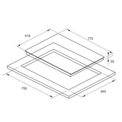 Bếp từ Fagor IF-ZONE74BS