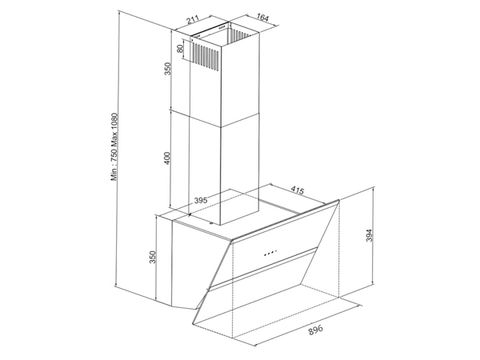 MÁY HÚT MÙI FAGOR 3CFT-901N