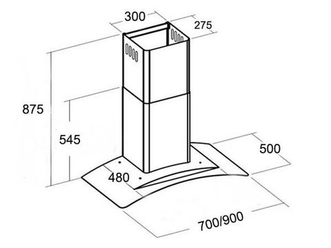 Hút mùi Kocher K-8670