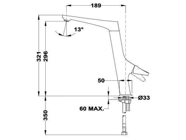 Vòi rửa bát Teka SN915