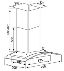 Hút mùi Kocher K-228S