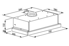 Hút mùi âm tủ Kocher K-6270