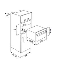 Lò nướng kết hợp lò vi sóng Fagor Q-Class 3MWB-44ATCGN