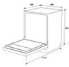 Máy rửa bát độc lập Hafele HDW-F6051S 538.21.370
