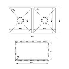 Chậu rửa bát âm Hafele HS-S8749