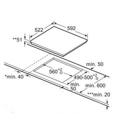 Bếp từ Bosch PVJ631FB1E