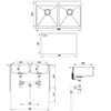 Chậu âm Hafele HS-SD8851 567.20.537
