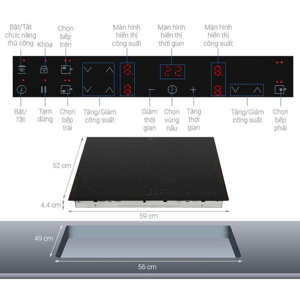 Bếp từ Electrolux LIT60336