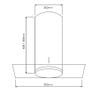 Máy hút mùi đảo FANDI FD - 218SR
