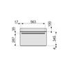 Lò vi sóng kết hợp nướng Smeg SF4604WMCNR