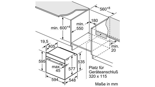 Lò Nướng Kết Hợp Hấp Bosch HSG636BS1