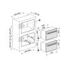 Lò vi sóng kết hợp nướng Smeg SF4604WMCNR