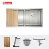 Chậu rửa bát âm Konox KN8046DUB