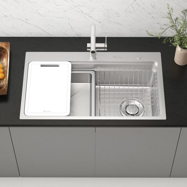 Chậu rửa bát âm Konox KN8048TS Dekor