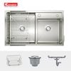 Chậu rửa inox âm Konox KN8245DO