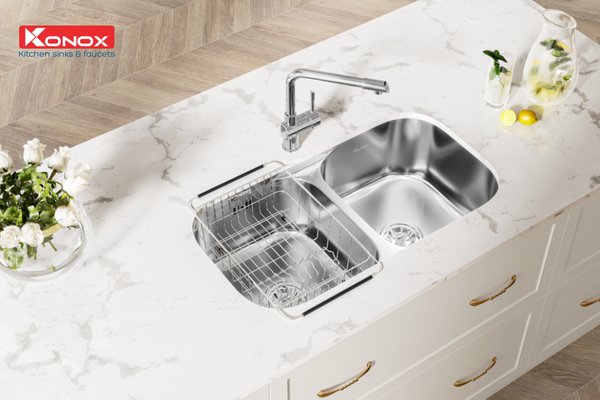 Chậu rửa bát Konox KN8246DUA