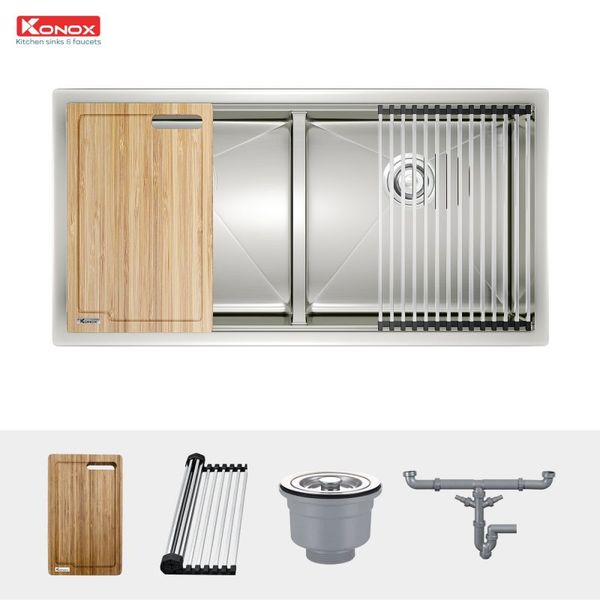 Chậu rửa Konox KN8745DUB