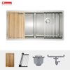 Chậu rửa Konox KN8745DUB