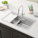 Chậu rửa bát âm Konox KN8751TS Dekor