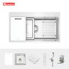 Chậu rửa bát âm Konox KN8751TS Dekor