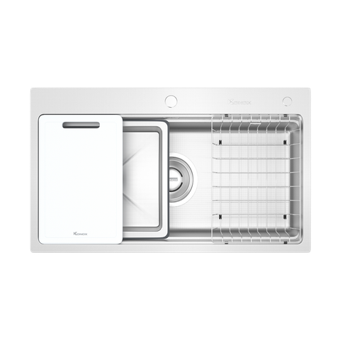 Chậu rửa bát âm Konox KN8751TS Dekor