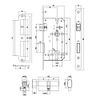 BỘ KHÓA CỬA DIY HAFELE SET C 499.63.619
