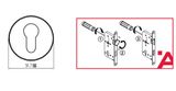 BỘ KHÓA CỬA DIY HAFELE SET A 499.63.604