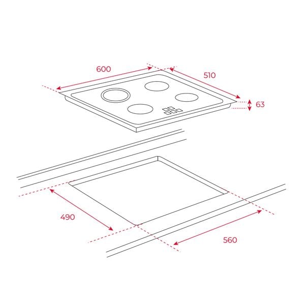 Bếp điện Teka TT 6315