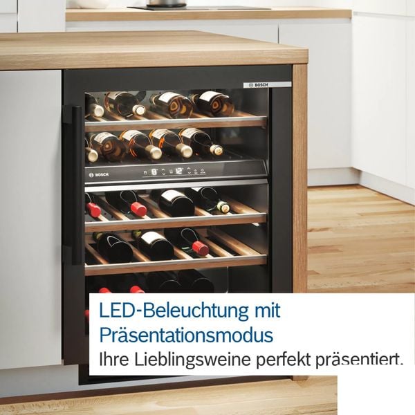 Tủ Rượu Vang Bosch 44 Chai KUW21AHG0 Serie 6