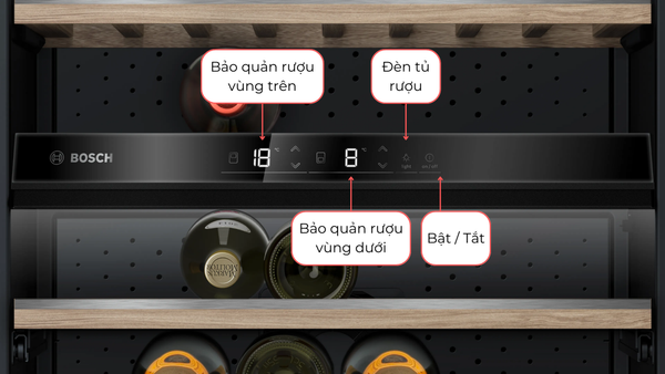 Tủ rượu Bosch KWK36ABGA Series 6