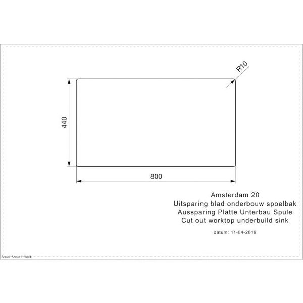 Chậu rửa chén Reginox AMSTERDAM 20 ĐEN HMH.R31001