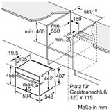 Lò hấp Bosch CDG634AB0
